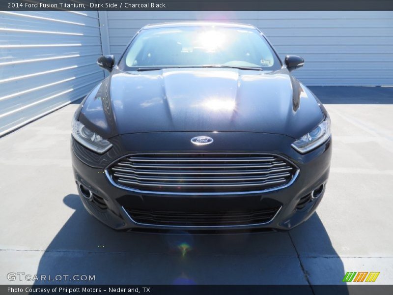 Dark Side / Charcoal Black 2014 Ford Fusion Titanium