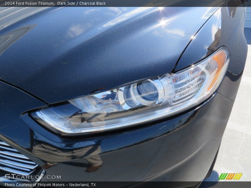 Dark Side / Charcoal Black 2014 Ford Fusion Titanium