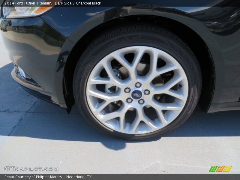 Dark Side / Charcoal Black 2014 Ford Fusion Titanium