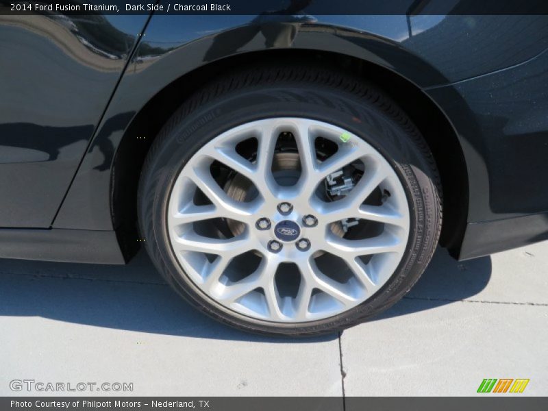 Dark Side / Charcoal Black 2014 Ford Fusion Titanium