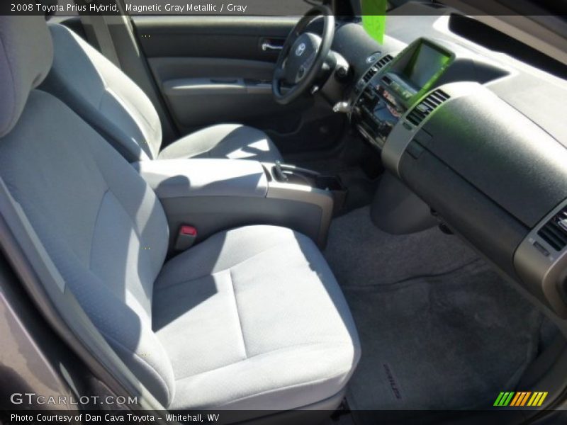 Magnetic Gray Metallic / Gray 2008 Toyota Prius Hybrid