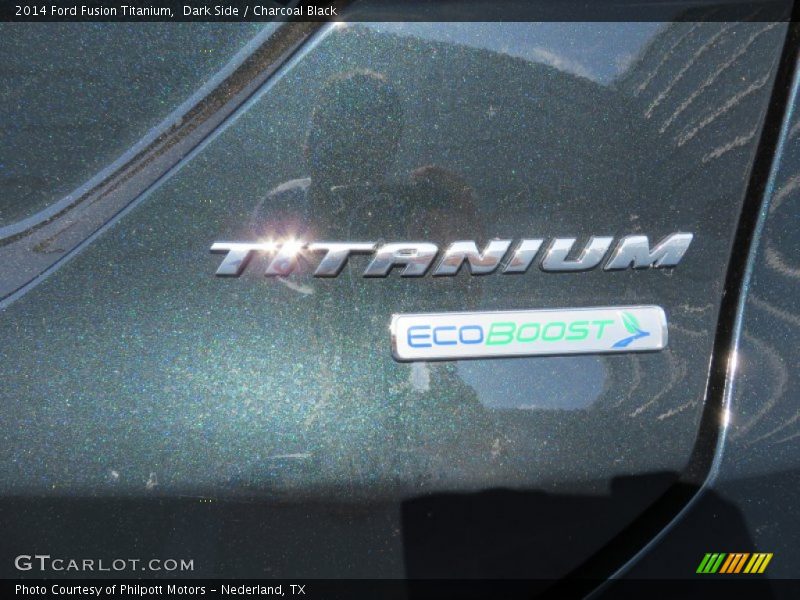 Dark Side / Charcoal Black 2014 Ford Fusion Titanium