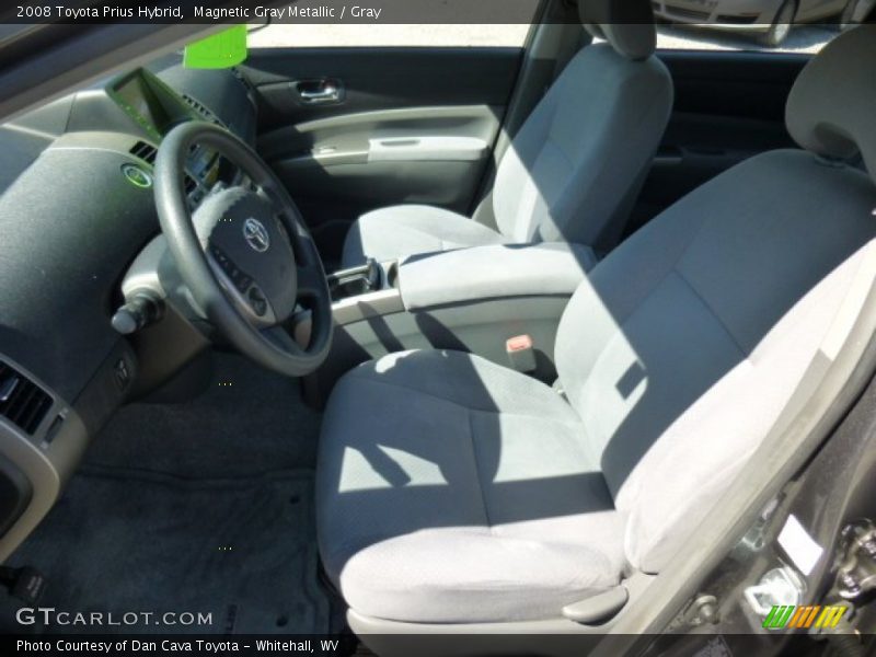 Magnetic Gray Metallic / Gray 2008 Toyota Prius Hybrid