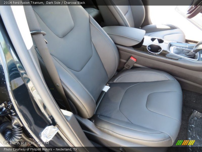 Dark Side / Charcoal Black 2014 Ford Fusion Titanium