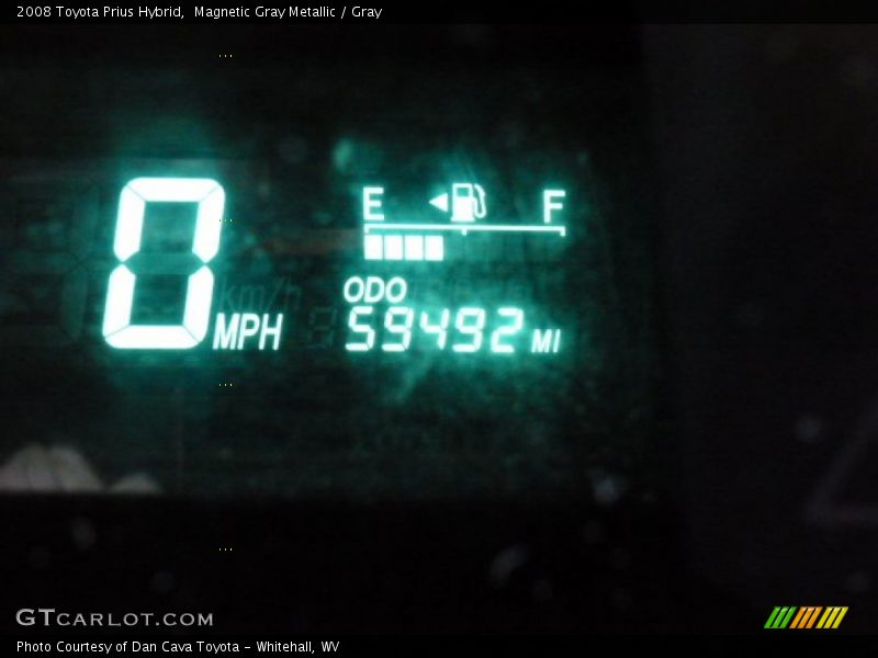 Magnetic Gray Metallic / Gray 2008 Toyota Prius Hybrid