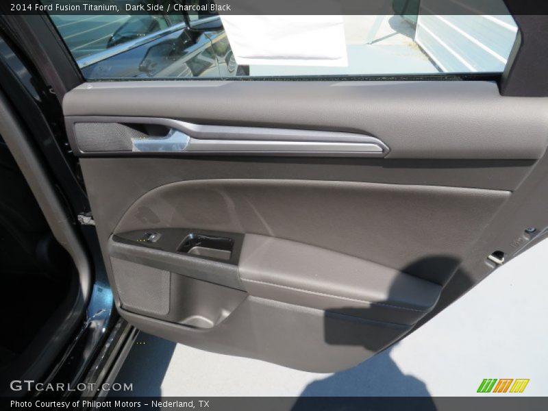 Dark Side / Charcoal Black 2014 Ford Fusion Titanium