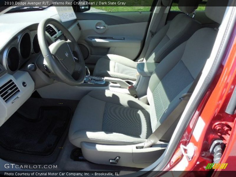 Inferno Red Crystal Pearl / Dark Slate Gray 2010 Dodge Avenger R/T