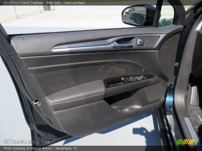 Dark Side / Charcoal Black 2014 Ford Fusion Titanium
