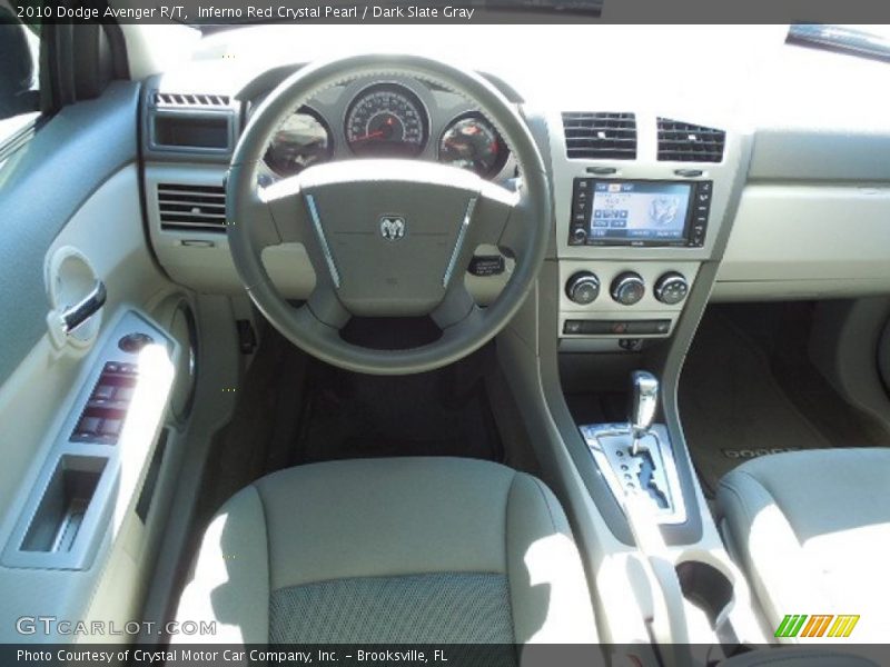 Inferno Red Crystal Pearl / Dark Slate Gray 2010 Dodge Avenger R/T