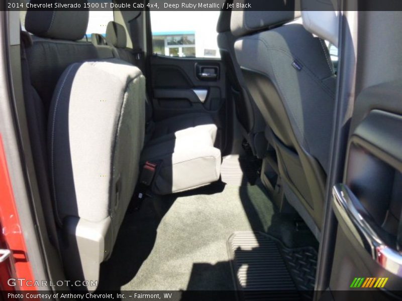 Deep Ruby Metallic / Jet Black 2014 Chevrolet Silverado 1500 LT Double Cab 4x4
