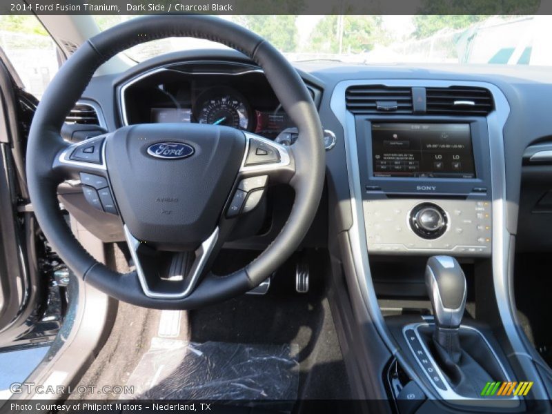 Dark Side / Charcoal Black 2014 Ford Fusion Titanium