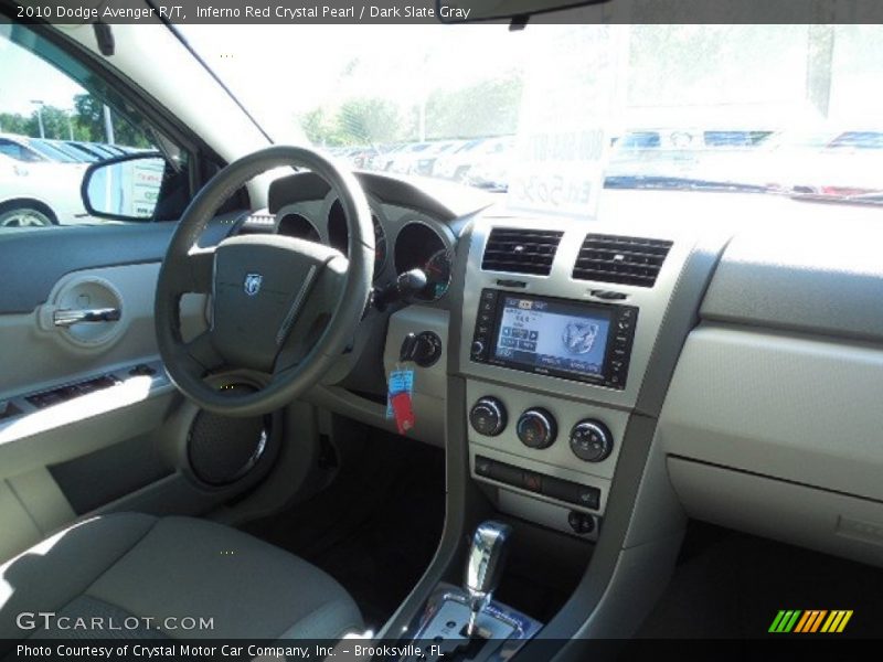 Inferno Red Crystal Pearl / Dark Slate Gray 2010 Dodge Avenger R/T