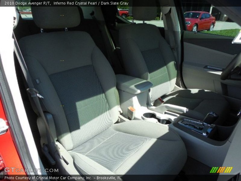 Inferno Red Crystal Pearl / Dark Slate Gray 2010 Dodge Avenger R/T