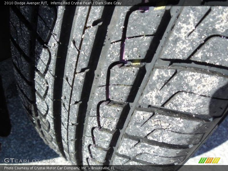 Inferno Red Crystal Pearl / Dark Slate Gray 2010 Dodge Avenger R/T