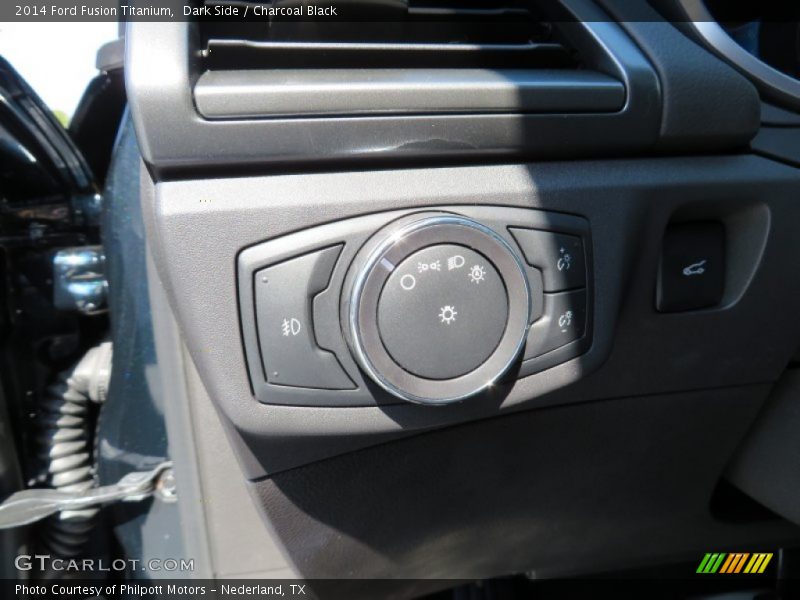Dark Side / Charcoal Black 2014 Ford Fusion Titanium