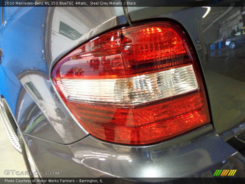 Steel Grey Metallic / Black 2010 Mercedes-Benz ML 350 BlueTEC 4Matic