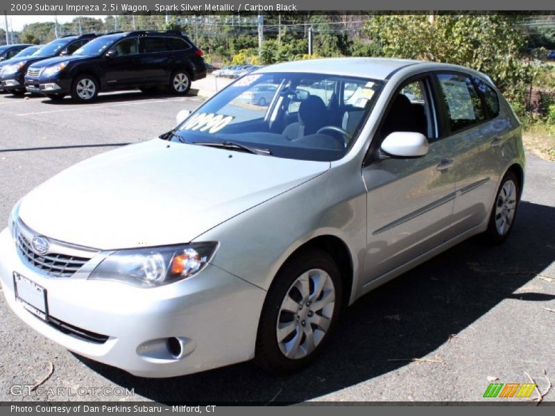 Spark Silver Metallic / Carbon Black 2009 Subaru Impreza 2.5i Wagon
