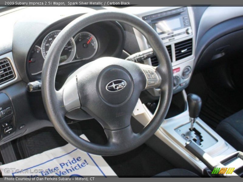 Spark Silver Metallic / Carbon Black 2009 Subaru Impreza 2.5i Wagon