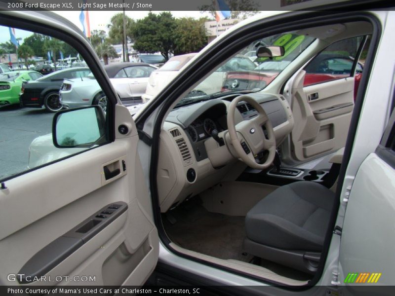 Light Sage Metallic / Stone 2008 Ford Escape XLS