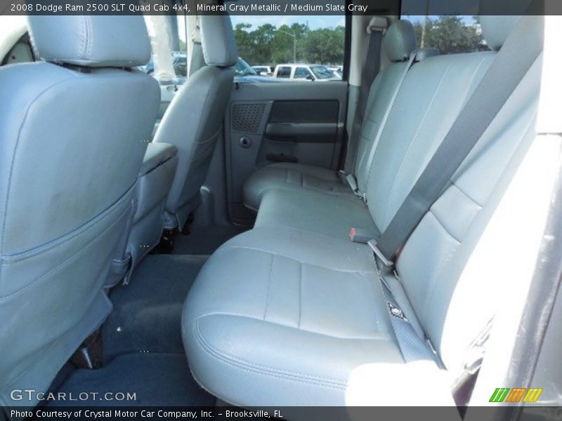 Mineral Gray Metallic / Medium Slate Gray 2008 Dodge Ram 2500 SLT Quad Cab 4x4