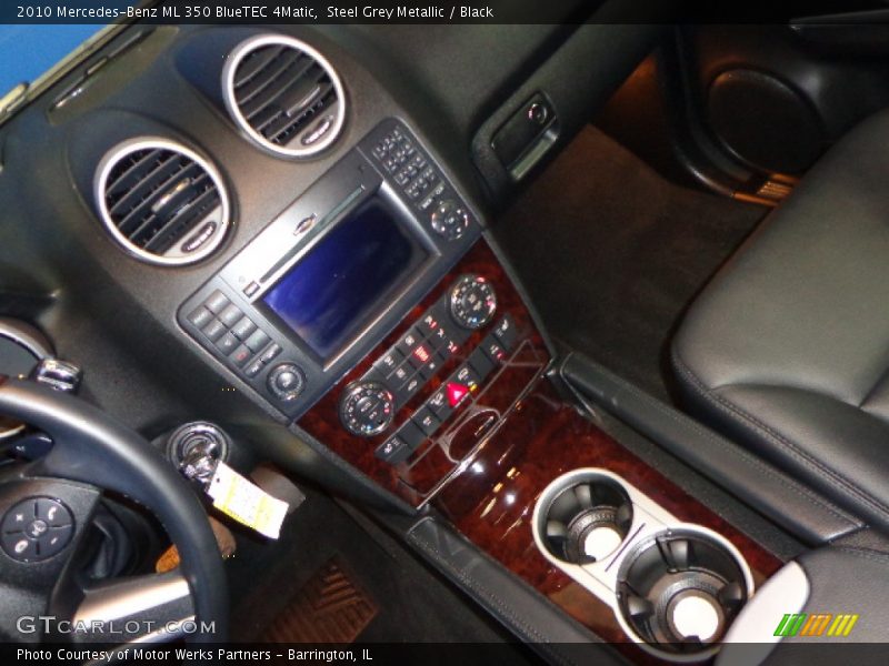 Steel Grey Metallic / Black 2010 Mercedes-Benz ML 350 BlueTEC 4Matic
