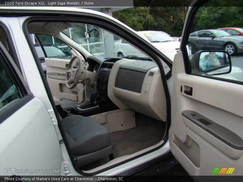 Light Sage Metallic / Stone 2008 Ford Escape XLS