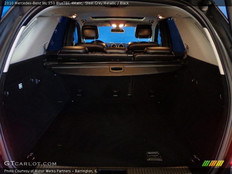 Steel Grey Metallic / Black 2010 Mercedes-Benz ML 350 BlueTEC 4Matic