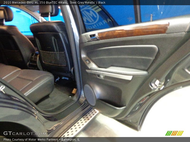 Steel Grey Metallic / Black 2010 Mercedes-Benz ML 350 BlueTEC 4Matic