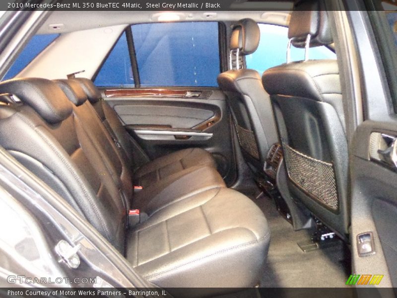 Steel Grey Metallic / Black 2010 Mercedes-Benz ML 350 BlueTEC 4Matic