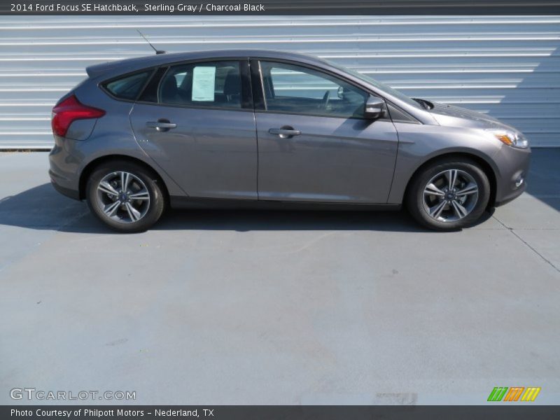 Sterling Gray / Charcoal Black 2014 Ford Focus SE Hatchback