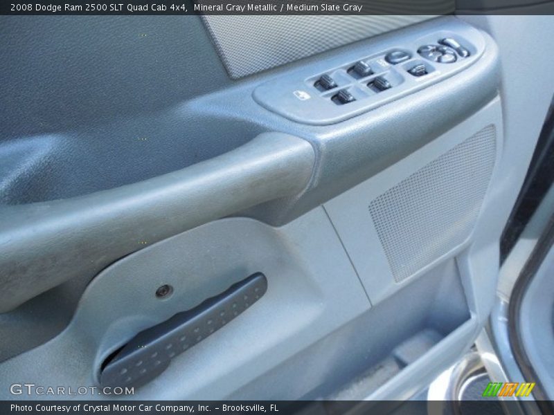 Mineral Gray Metallic / Medium Slate Gray 2008 Dodge Ram 2500 SLT Quad Cab 4x4