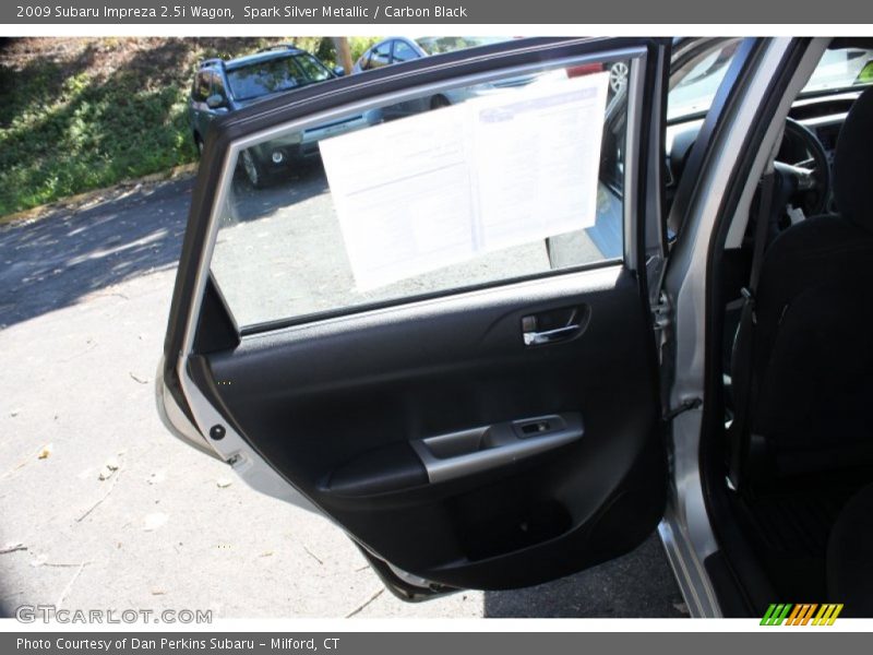 Spark Silver Metallic / Carbon Black 2009 Subaru Impreza 2.5i Wagon