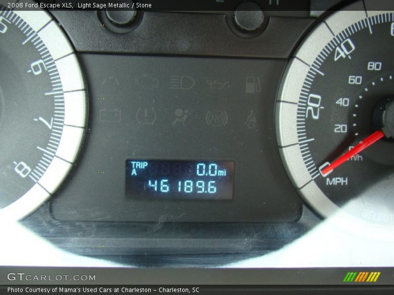 Light Sage Metallic / Stone 2008 Ford Escape XLS
