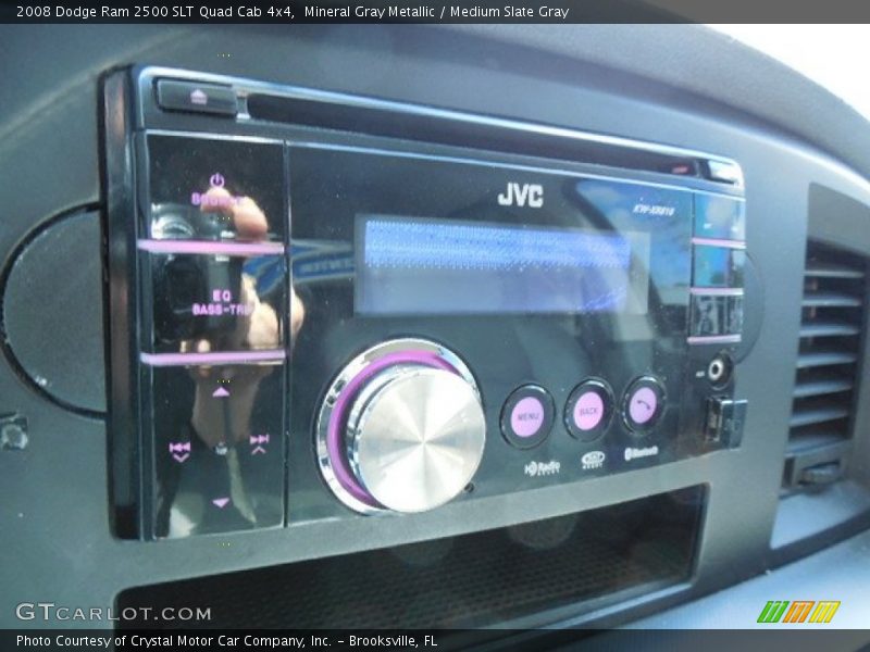 Mineral Gray Metallic / Medium Slate Gray 2008 Dodge Ram 2500 SLT Quad Cab 4x4