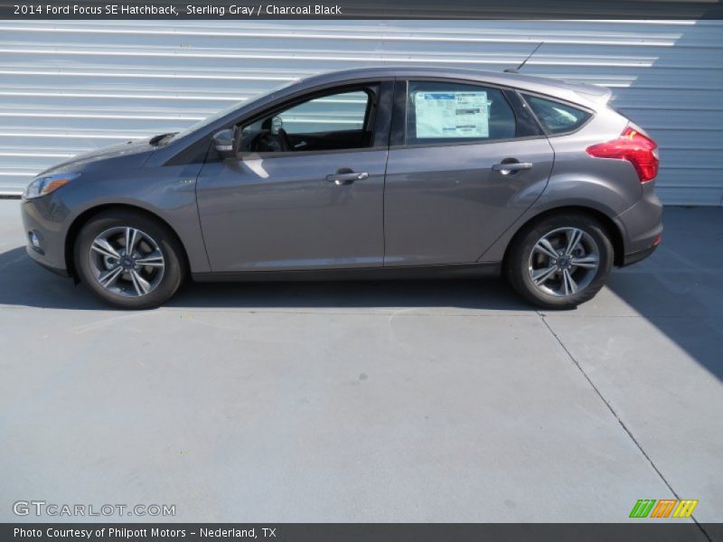 Sterling Gray / Charcoal Black 2014 Ford Focus SE Hatchback