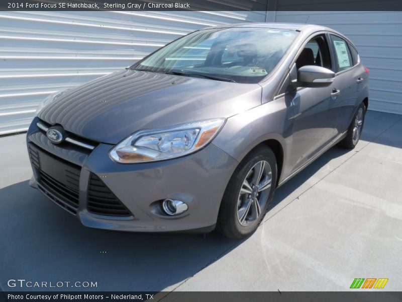 Sterling Gray / Charcoal Black 2014 Ford Focus SE Hatchback