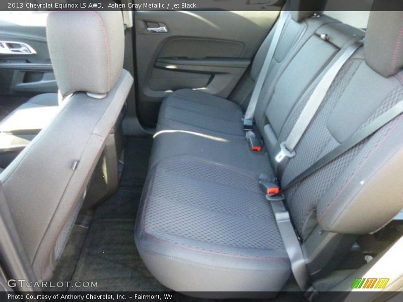 Ashen Gray Metallic / Jet Black 2013 Chevrolet Equinox LS AWD