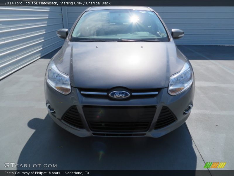 Sterling Gray / Charcoal Black 2014 Ford Focus SE Hatchback