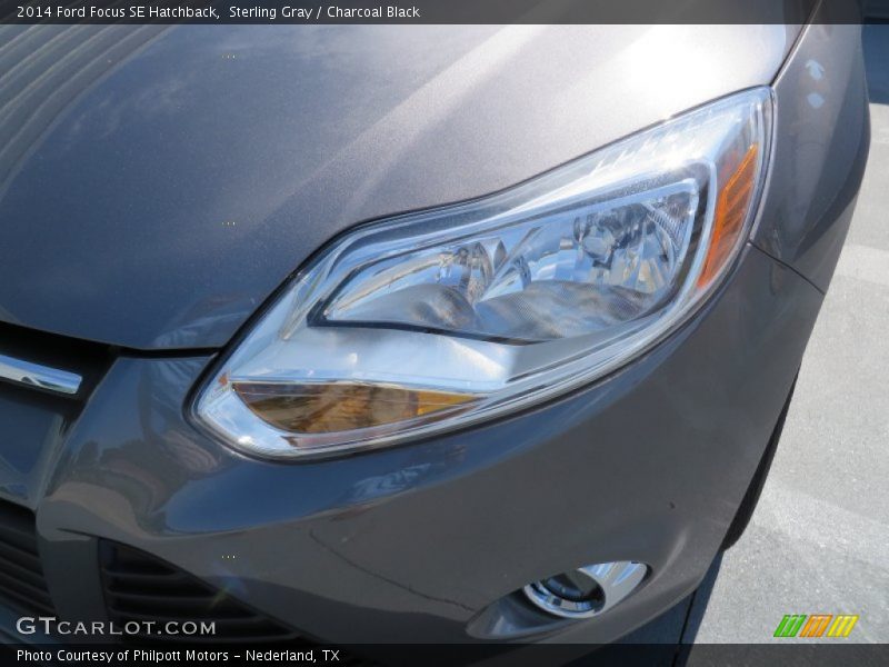 Sterling Gray / Charcoal Black 2014 Ford Focus SE Hatchback