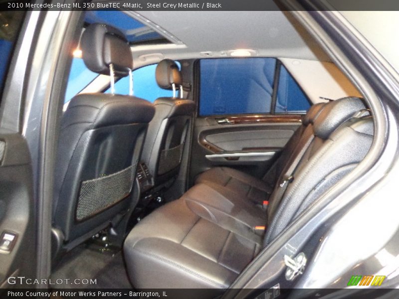 Steel Grey Metallic / Black 2010 Mercedes-Benz ML 350 BlueTEC 4Matic