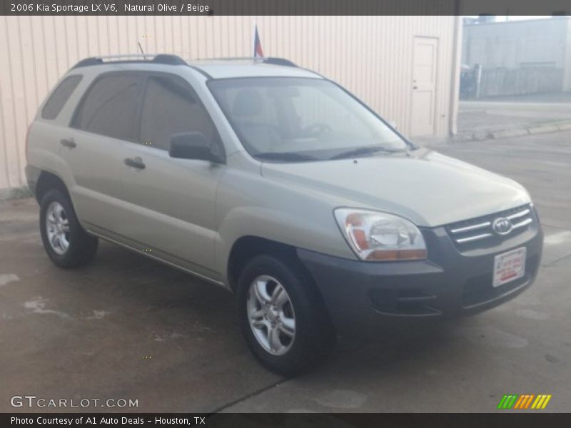 Natural Olive / Beige 2006 Kia Sportage LX V6