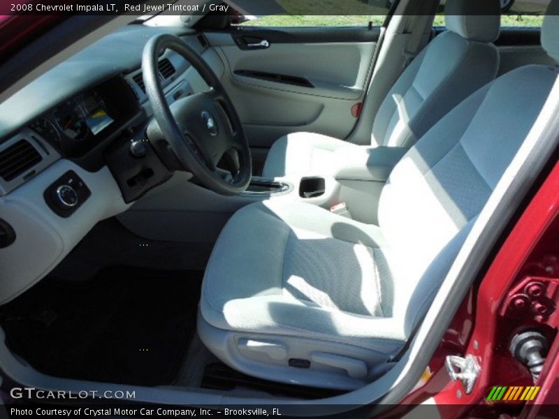 Red Jewel Tintcoat / Gray 2008 Chevrolet Impala LT