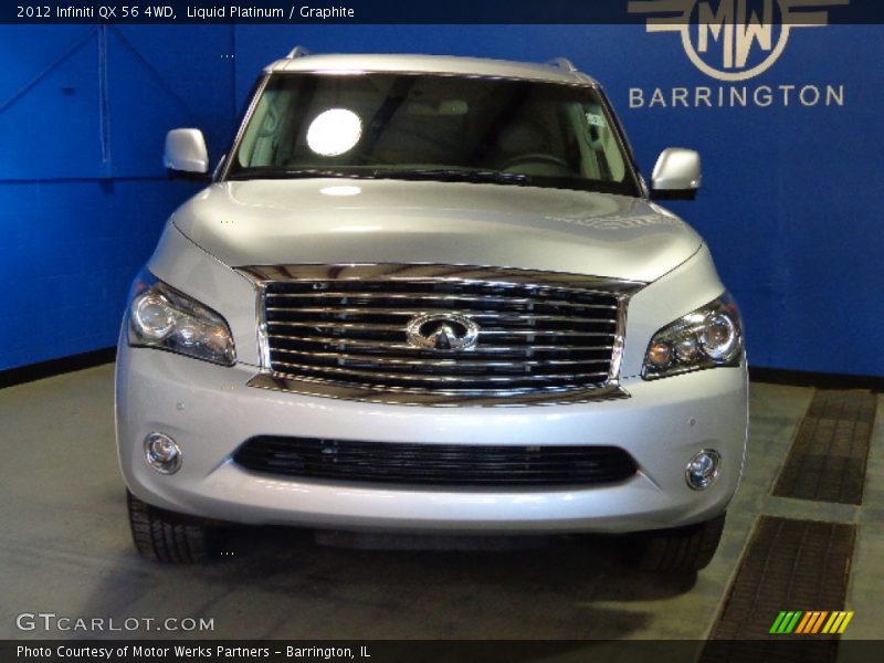 Liquid Platinum / Graphite 2012 Infiniti QX 56 4WD