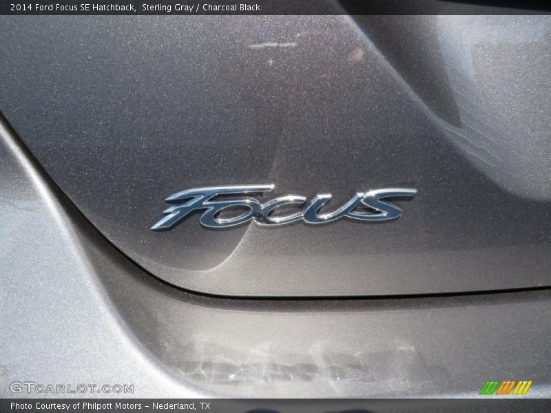 Sterling Gray / Charcoal Black 2014 Ford Focus SE Hatchback