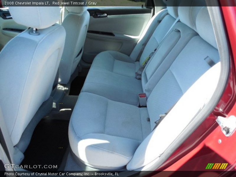 Red Jewel Tintcoat / Gray 2008 Chevrolet Impala LT
