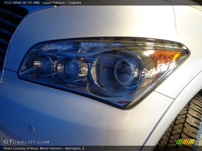 Liquid Platinum / Graphite 2012 Infiniti QX 56 4WD