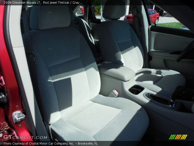 Red Jewel Tintcoat / Gray 2008 Chevrolet Impala LT