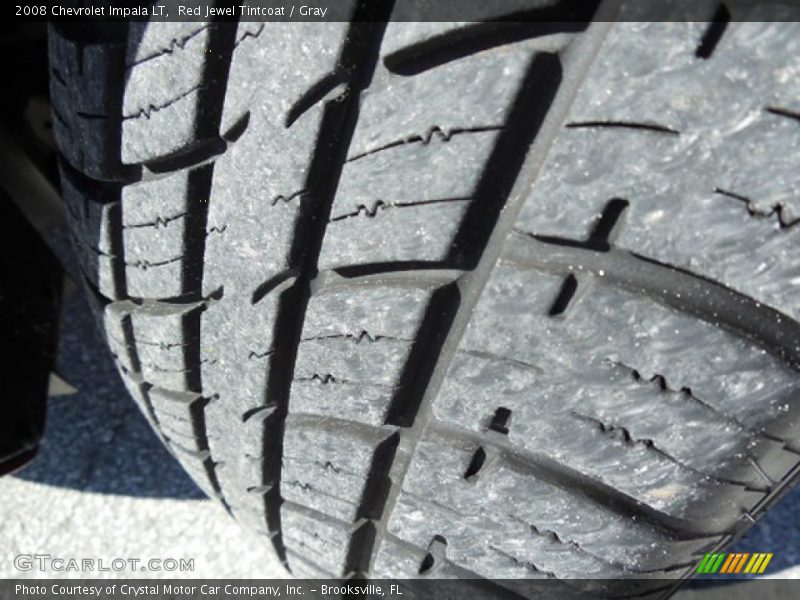 Red Jewel Tintcoat / Gray 2008 Chevrolet Impala LT