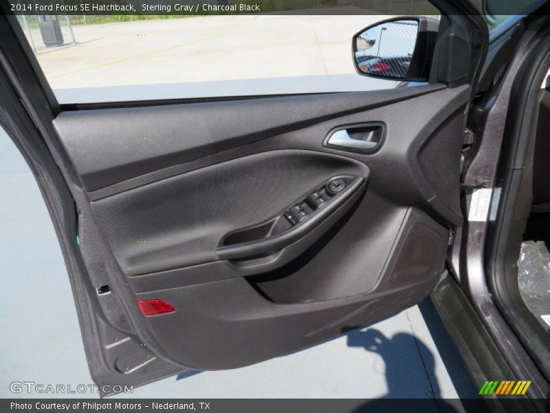 Sterling Gray / Charcoal Black 2014 Ford Focus SE Hatchback