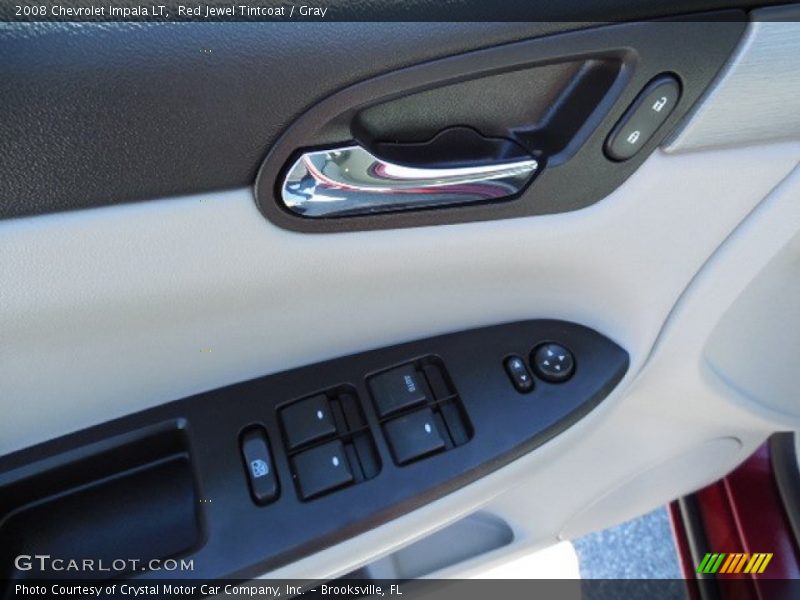 Red Jewel Tintcoat / Gray 2008 Chevrolet Impala LT